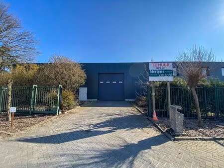 te huur magazijnruimte met kantoor in verrebroek