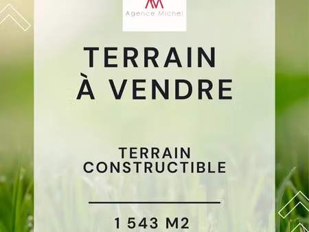 achat terrain 1 543m² la houssaye en brie 77610
