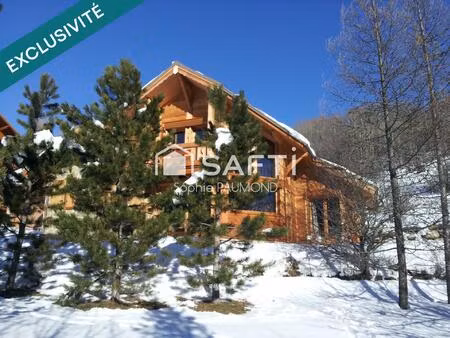 chalet lombard en bois haut de gamme de 165 m2