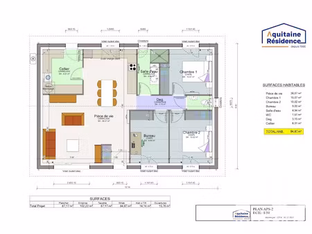 vente terrain 490 m² à mont-de-marsan (40000)  49 500 €
