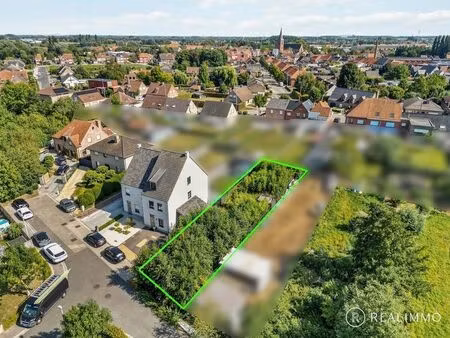 zuidgerichte bouwgrond in hulste – 451 m²