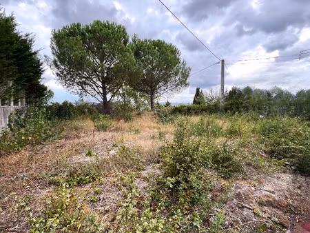 a vendre terrain constructible cailhau