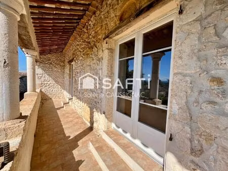 maison de village rénovée avec garage et terrasse