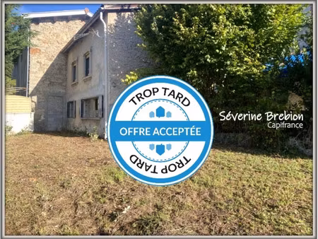 maison à vendre la monnerie le montel 8 pièce(s) 158m2 35 000€