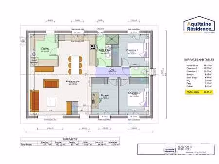 vente terrain à mont-de-marsan (40000) : à vendre / 490m² mont-de-marsan