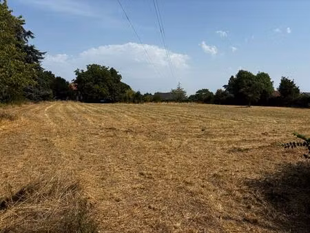 varennes vauzelles : superbeterrain à bâtir avec vue dégagée 7339 m2