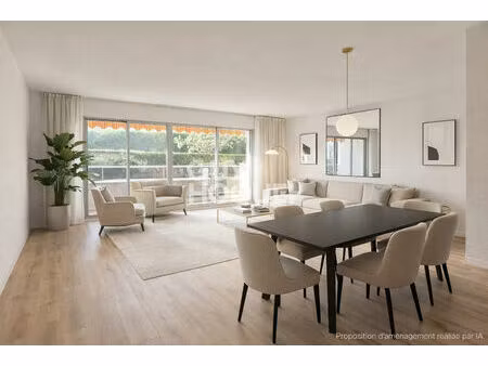 superbe t5 lumineux avec balcon ? résidence de standing sécurisée avec piscine