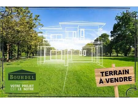 terrain constructible viabilisé à vendre