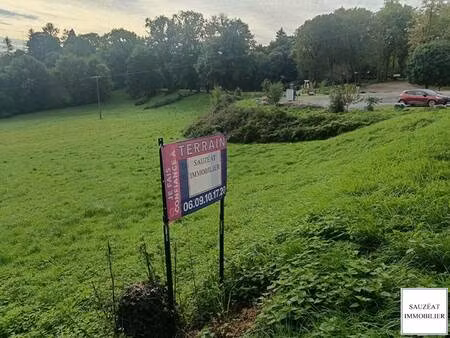 terrain constructible à vendre
