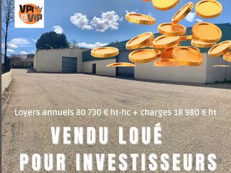 vente locaux professionnels 1192 m² à manduel (30129)  1 155 000 €