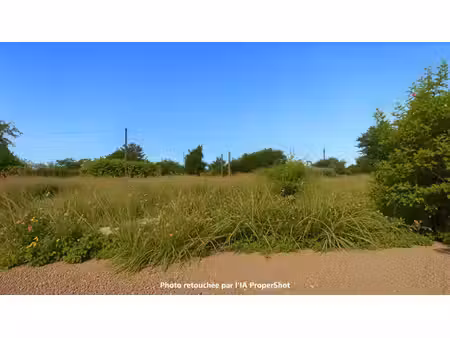 terrain constructible viabilisé à vendre