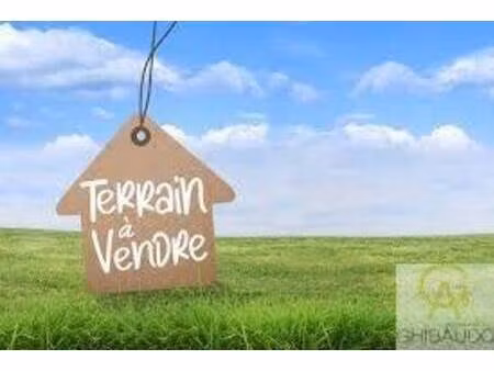 terrain constructible à vendre
