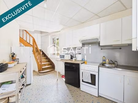 maison de bourg avec jardin