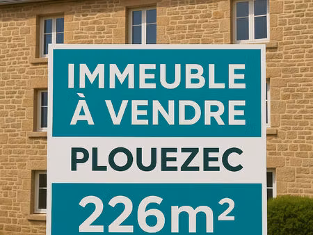 immeuble de rapport à rénové 220 m² - plouezec