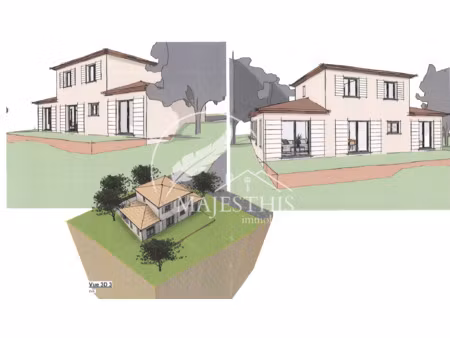 maison 5 pièces 120m2 à toulon sur parcelle de 653m2