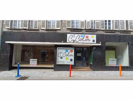 local commercial 88 m2 centre ville aubusson