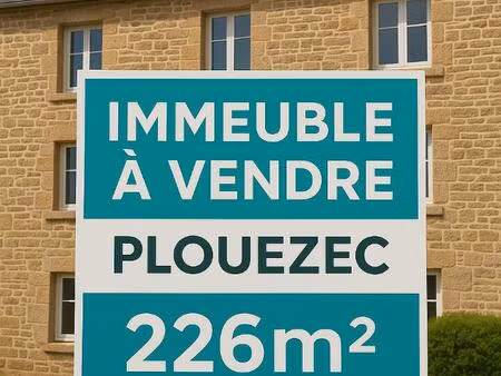 immeuble de rapport à rénové 220 m² - plouezec