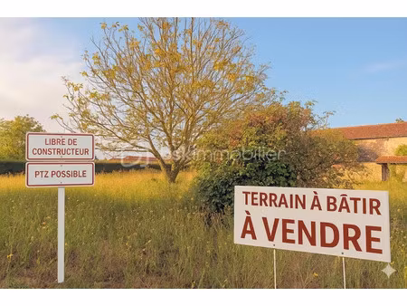 vente terrain 573 m² à saint-just-luzac (17320)  65 000 €