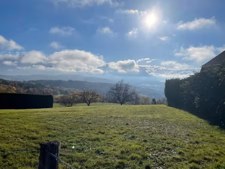 vente terrain 1100 m² à cuvat (74350)  750 000 €