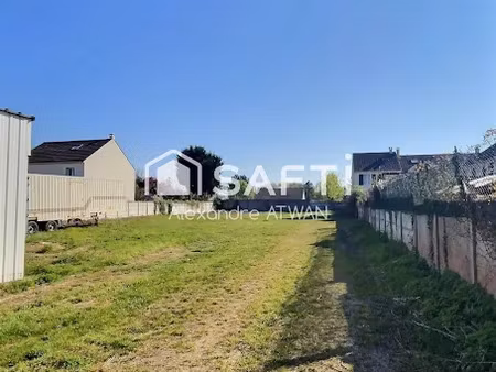 vente terrain 2390 m² à conflans-sainte-honorine (78700)  1 040 000 €