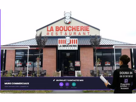 vente locaux professionnels 440 m² à saint maximin (60740)  890 000 €