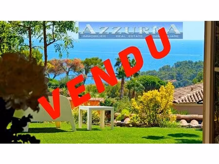 agay le dramont maison 4 pieces jumelee vue mer et proche commodites