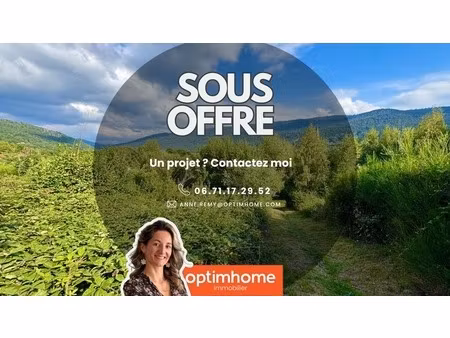 terrain viabilisé 936 m² – jolie vue à saulxures-sur-moselotte