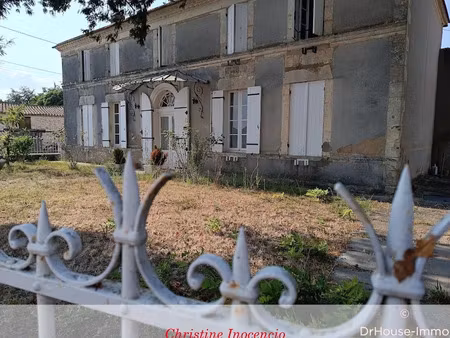 vente maison 6 pièces 167 m² à blaye (33390)  169 000 €