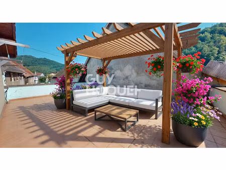 maison de ville avec appartement 150m² à willer-sur-thur