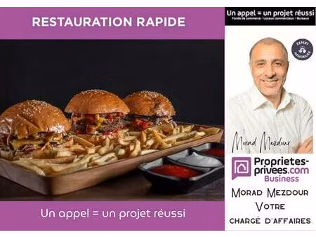 roubaix grande rue - restaurant rapide 120 m2