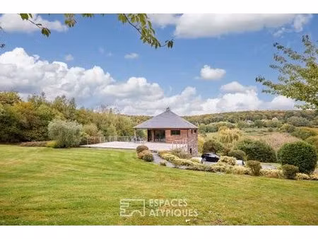 propriété contemporaine avec dépendance  piscine et panorama exceptionnel