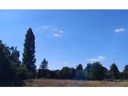 terrain à bâtir avec grand jardin
