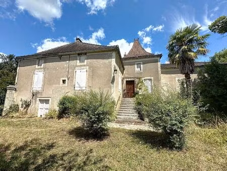 maison de maître du xix siècle avec une dépendance de 3 gites   un terrain attenant constr