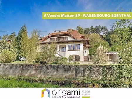 achat maison 8 pièces 233m² wangenbourg 67710