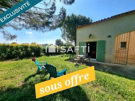 vente maison 2 pièces 45 m² gallargues-le-montueux (30660)