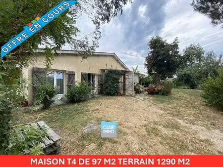 vente maison 5 pièces 97 m² parleboscq (40310)