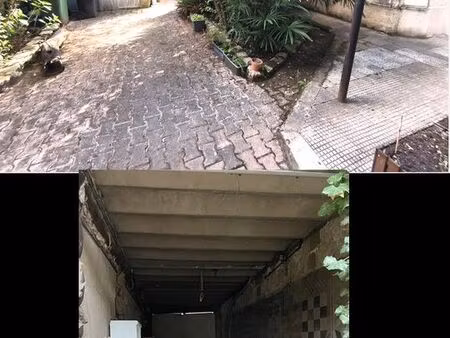 ensemble immobilier t2 + maisonnette + atelier + porche + jardin