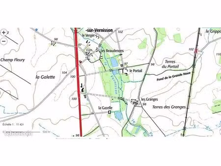 terrain 2609 m² mormant-sur-vernisson