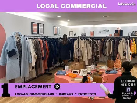 local commercial 110 m²