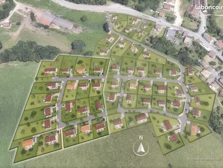 terrain 973 m² hericourt