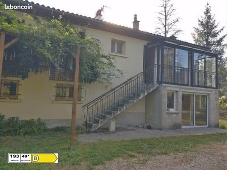 maison individuelle - 6 pièces - 161 m² - bagnac-sur-célé
