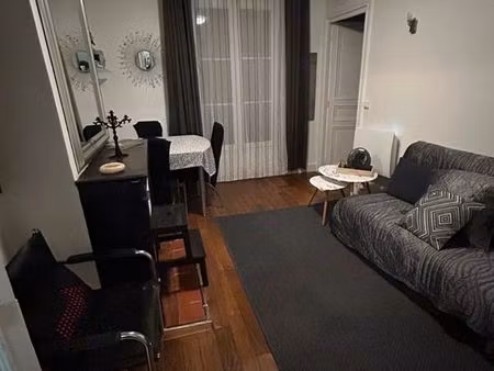 paris 9eme 2 pieces meuble