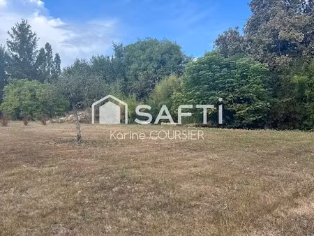 vente terrain à batir 1095 m² à montussan (33450)  229 000 €