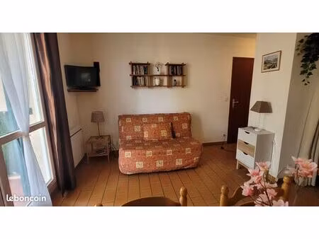 studio meublé 24 m² – résidence cap soleil (st mandrier) – bail étudiant ou mobilité