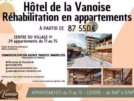 appartement à vendre