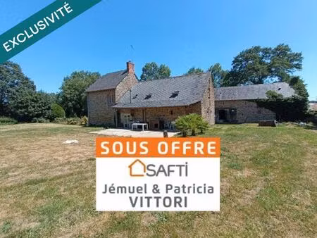 maison en pierre avec dépendances sur plus de 6000 m² de terrain