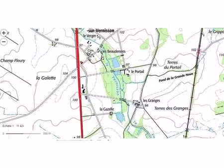 terrain constructible viabilisé à vendre