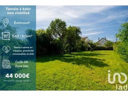 terrain constructible à vendre