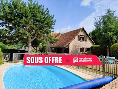 maison de campagne avec piscine garage 5 pièce(s) 108 m2
