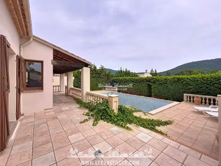 maison de plain pied avec piscine & garage la mole